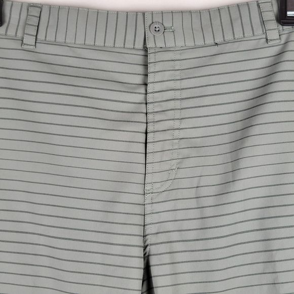 Nike Tour Performance Modern Tech 12” Golf Shorts Mens 38 Gray Striped Stretch - Picture 3 of 11